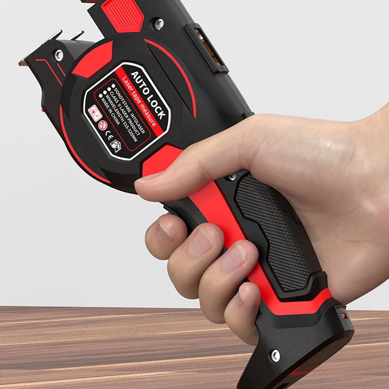 ⏰2-in-1 Tape Measure with Laser Guide