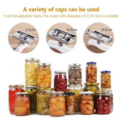 🔥 BUY 1 GET 1 FREE! Stainless Steel Jar Opener & Bottle Lid Remover