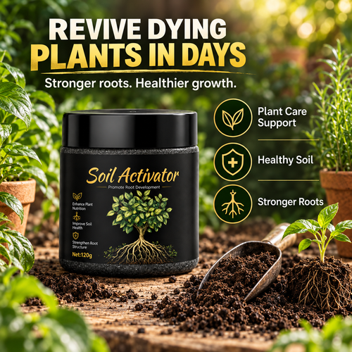 🪴 All-in-One Organic Soil Activator for Thriving Roots & Lush Greenery