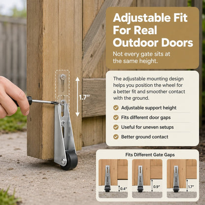 Vertical Track Roller Wheel Sliding Door Bottom Guide