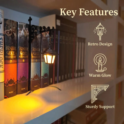 🔥Limited Time 50% Off📚Library Lantern-Decorative Bookshelf Lighting