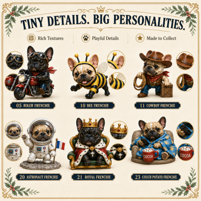 ⏰Christmas Early Bird 50% OFF-🎄🐶 2026 French Bulldog Advent Calendar – 24 Days of Frenchie Mischief