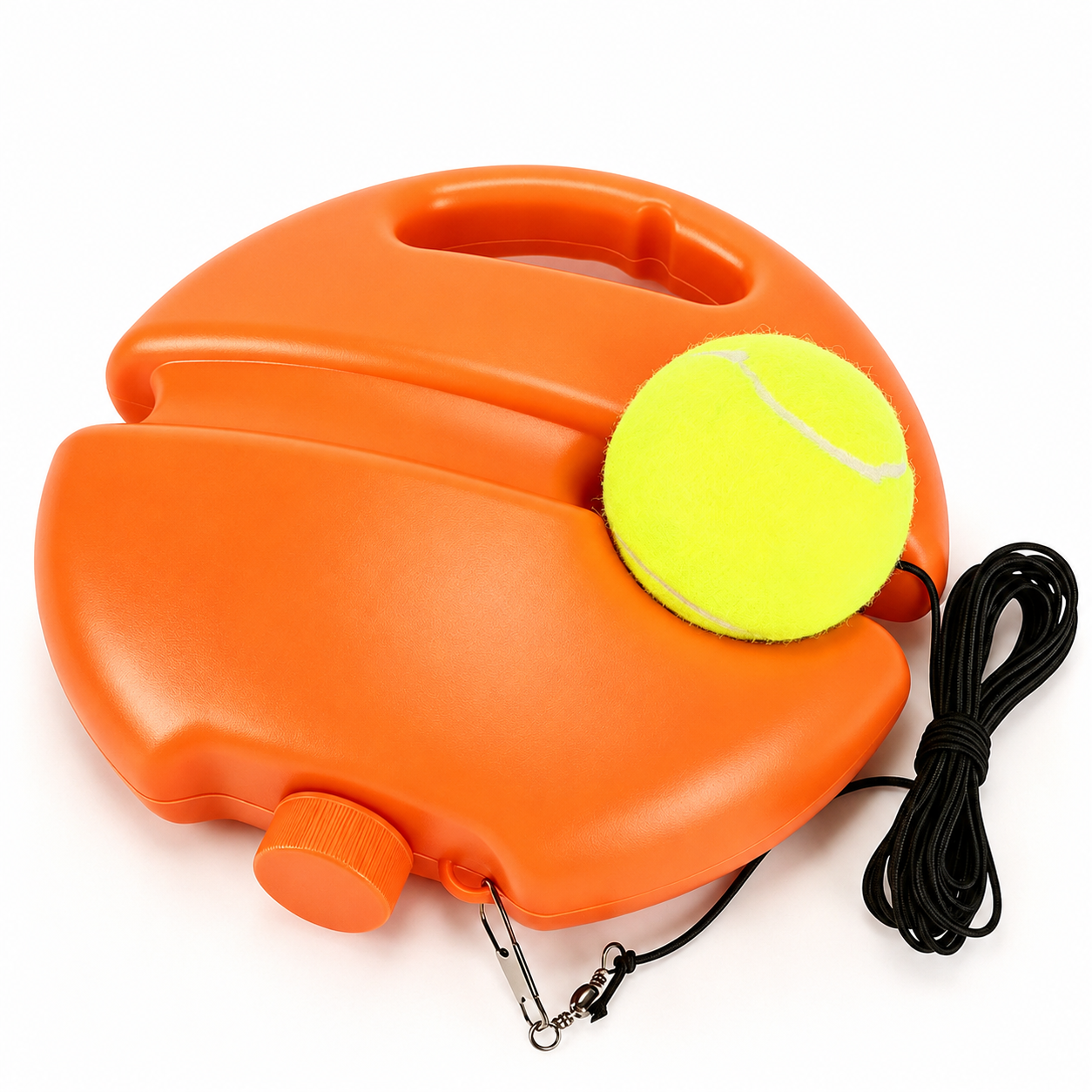 🎾 Solo Tennis Trainer Rebound Set – Practice Anytime, No Partner Needed，3 Balls