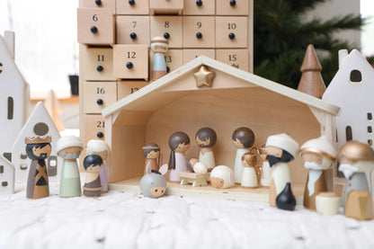 🔥 Last Day 57% OFF - ✝ Nativity Advent Calendar 2026 – Christmas Countdown with Nativity Figures