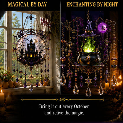 🎁Halloween Special Offer 50% OFF –🏰🎃Halloween Crystal Light Catcher