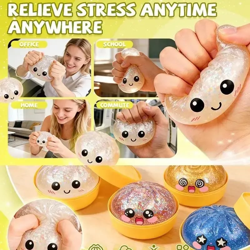 🏆1 Bestselling🏆🎁8-Piece Mystery Squishy Blind Box Set, Slow-Rise Stress Relief Fidget Toys