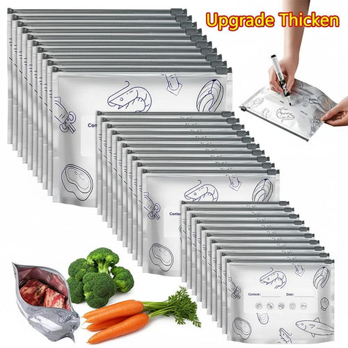 ✨ Reusable Aluminum Foil Sealable Storage Bags 🌱