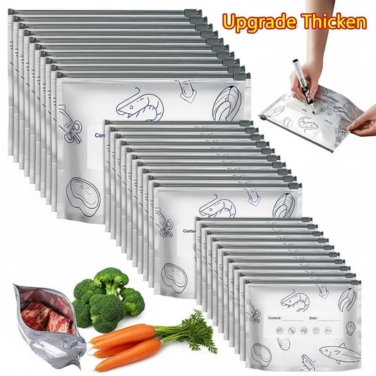 ✨ Reusable Aluminum Foil Sealable Storage Bags 🌱