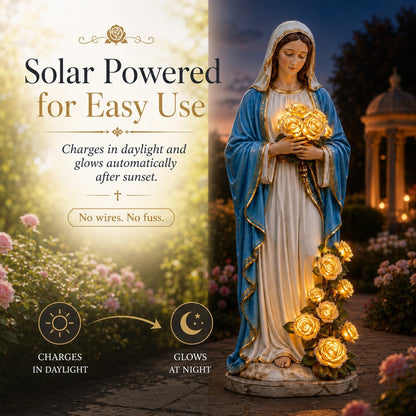 💗Virgin Mary Garden Light