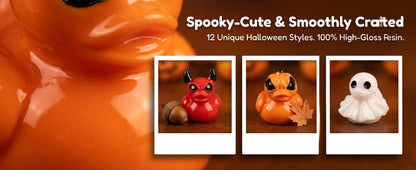 👻Mini Demon Ghost Skull Resin Duck Desktop Decoration Item