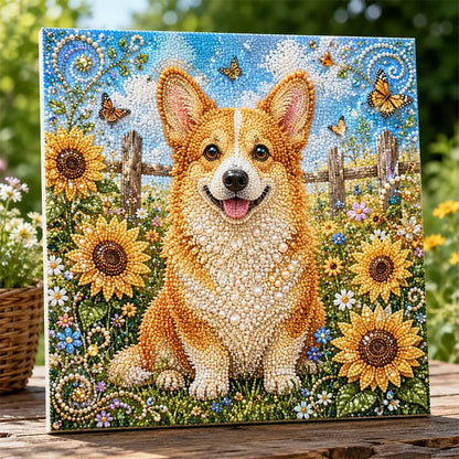 🐾🌿 Premium 3D Pearl Animal Wall Art Kit | Luxury Flocked Canvas with Scratch-Resistant Non-Fading Pearl Beads DIY Nature-Inspired Decor ✨