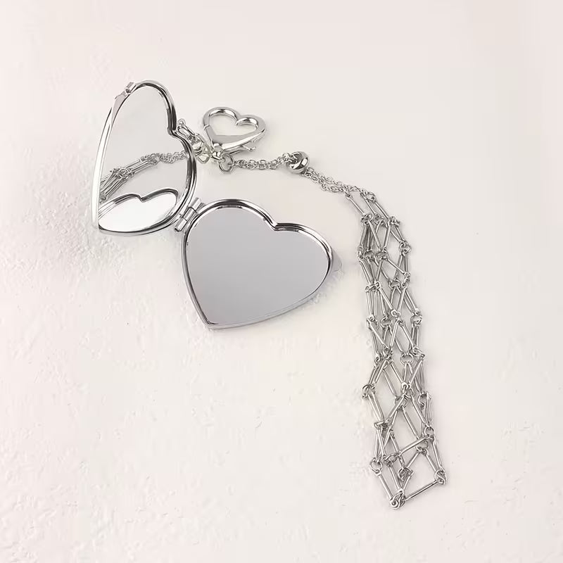 🔥Limited Time 50% Off✨Lipstick Holder Keychain with Mirror