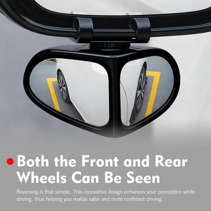 🚗360° Rotatable Car Blind Spot Mirror