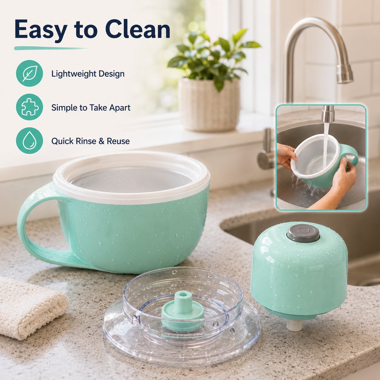 🔥LAST DAY 49% OFF - 🍦USB Family DIY Ice Cream Maker
