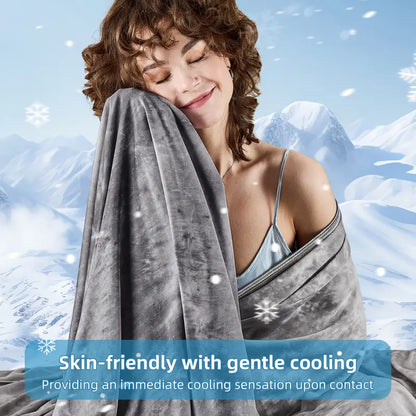 ❄️🛌 Lightweight Inhand Cooling Blanket