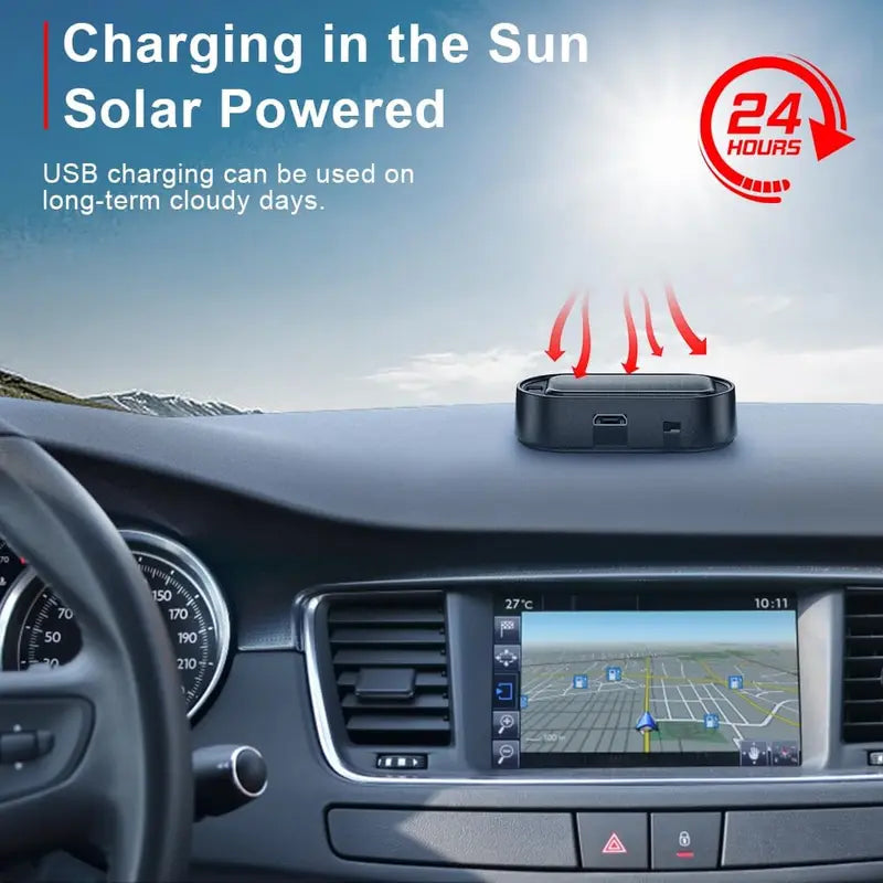 Buy 1 Get 1 Free🚨Solar Car Anti-Theft Light - Light Sensor Auto Flash Fake Warning Light for All Cars🚗