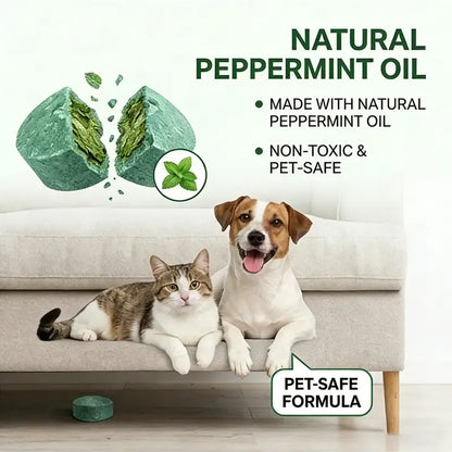 🌿Natural Peppermint Rodent Repellent Balls (12 Pack) 🚫Keep Rats, Mice & Pests Away Safely✅
