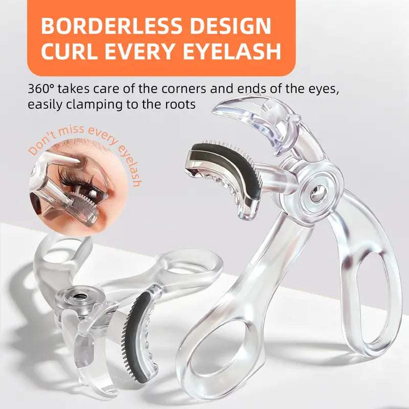 3 - PACK Wide-Angle Curler with Comb