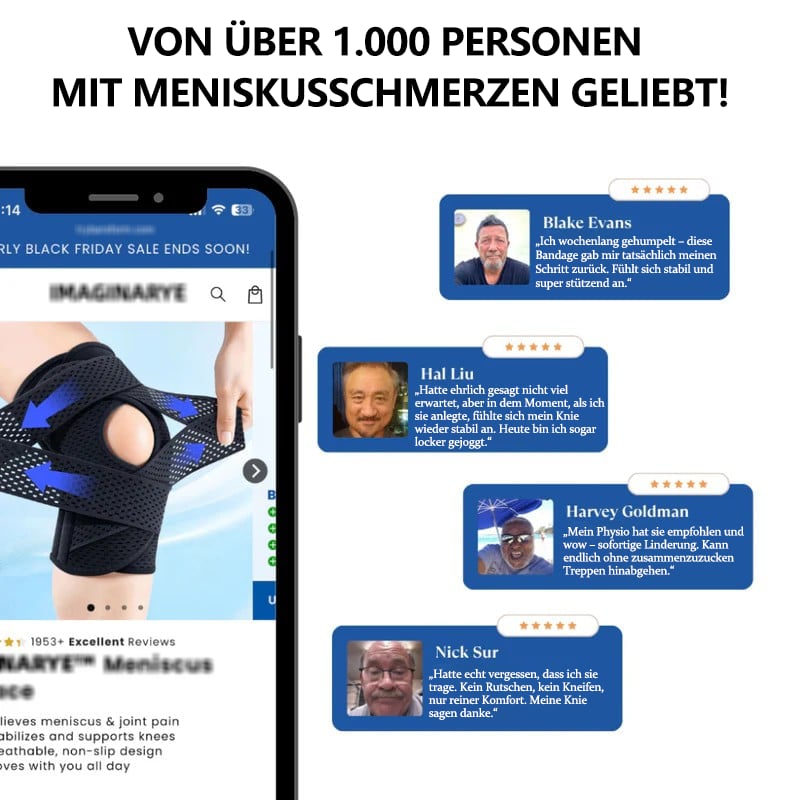 🔥🔥Pro Meniskus-Stütze