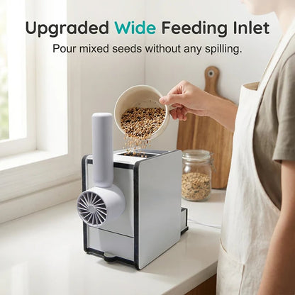 ⏰Rechargeable Bird Seed Shell Separator