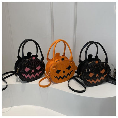 2026 Halloween Pumpkin Bag – Cute Crossbody & Shoulder Handbag for Women
