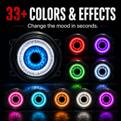 👀Demon-Eye LED Headlight Kit-2 pcs