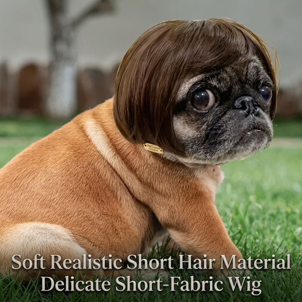 🐶Funny Pet Wig Hair Accessories for Dogs & Cats