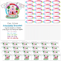 Welcome[25 bracelets, cards, and packaging bags]