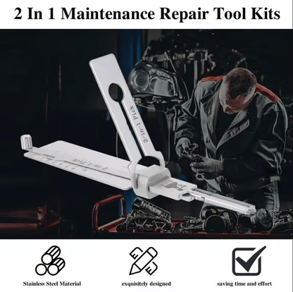 🔥HOT SALE 49% OFF⚒️Stainless Steel Master Key Locksmith Training Tool, SS001 Pro Tool, Practical Cylinder Set