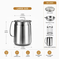 68 oz/2L/2.1qt