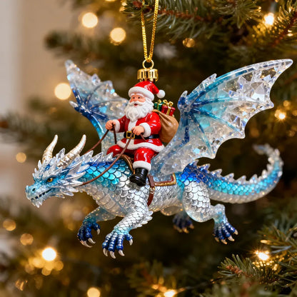 🎅Santa’s Dragon Riders Ornament Collection🎁
