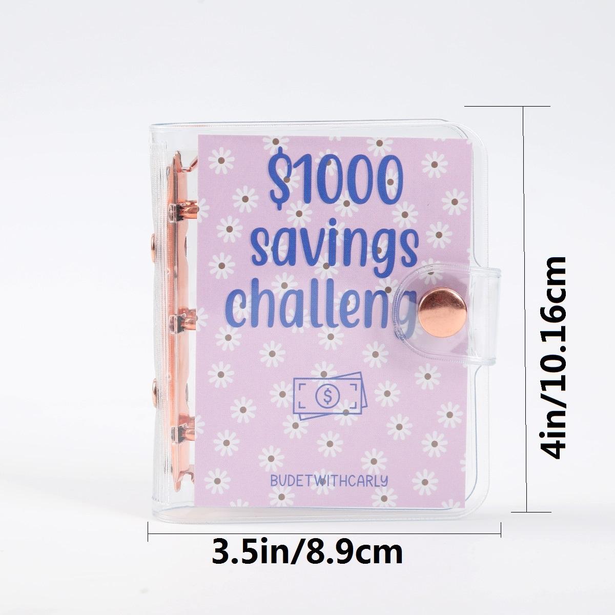 💰 Visual Savings Tracker | Achieve Your $1000 Saving Goal Easily ✅