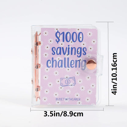 💰 Visual Savings Tracker | Achieve Your $1000 Saving Goal Easily ✅