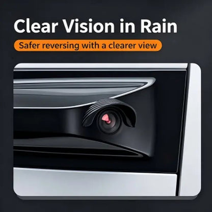 🌧️ Car Backup Camera Rain Shield – 4PCS Soft PVC Camera Visor 🚗
