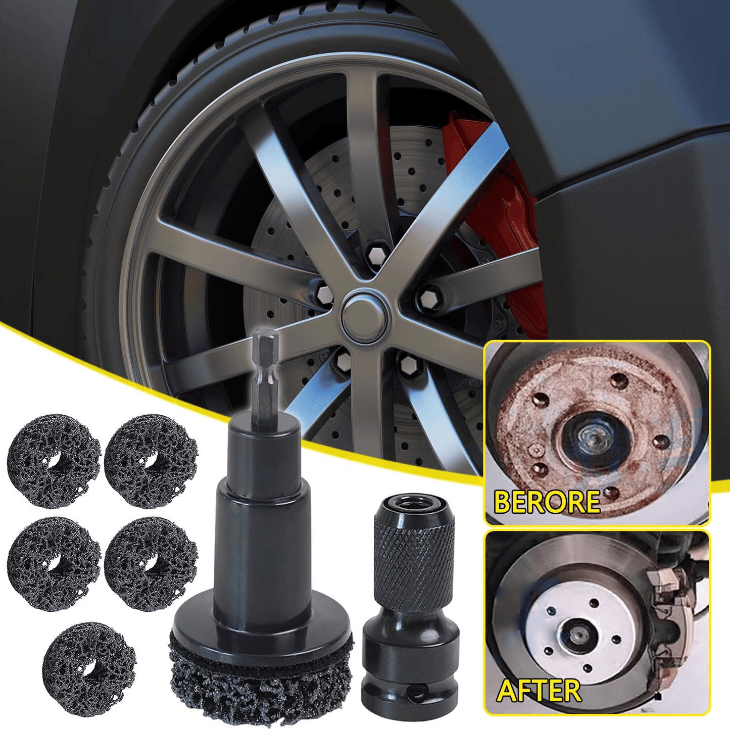 Brake Hub Cleaning Kit