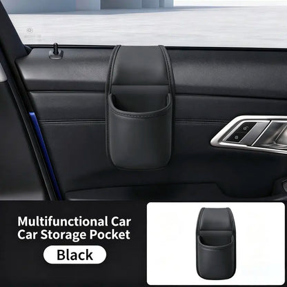 📱 Car Phone Storage Pocket – Slim Organizer for Phones, Keys & Cards