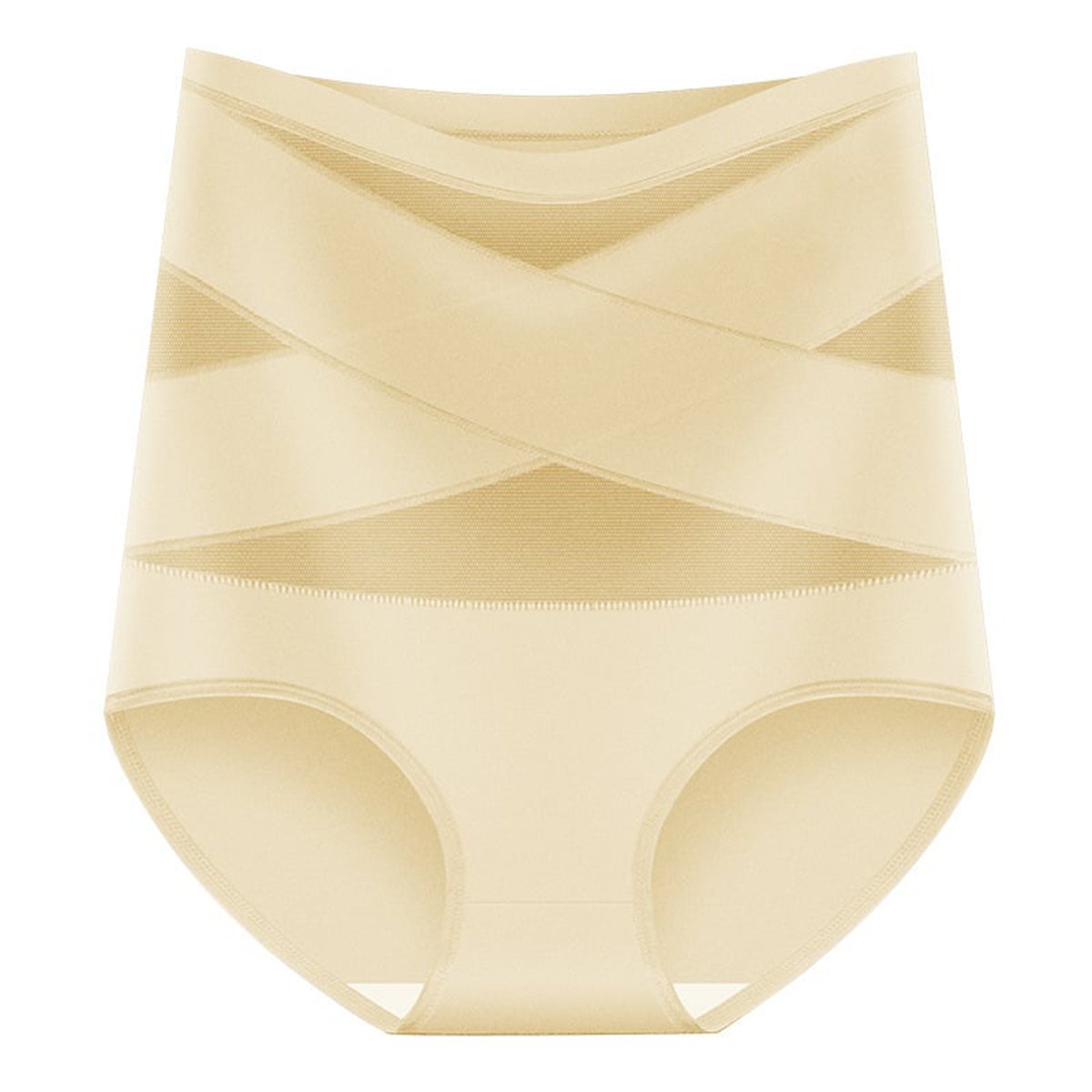 🔥🔥4-Pack High-Waisted Shapewear Briefs for Women – Nahtlose Miederhöschen aus Seidennetzgewebe, zum Abnehmen und Po-Liften – Atmungsaktive Unterwäsche für den Alltag
