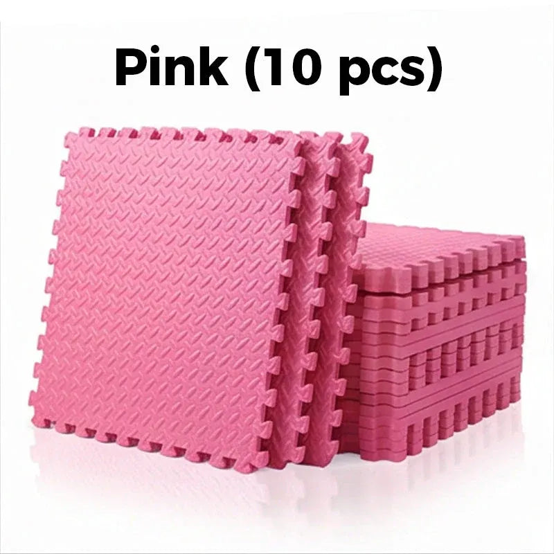 🧩💪 Non-Slip EVA Foam Puzzle Play Mat Set – High-Density, Shock-Absorbing & Waterproof – Gym, Yoga or Kids' Play Area 🏋️