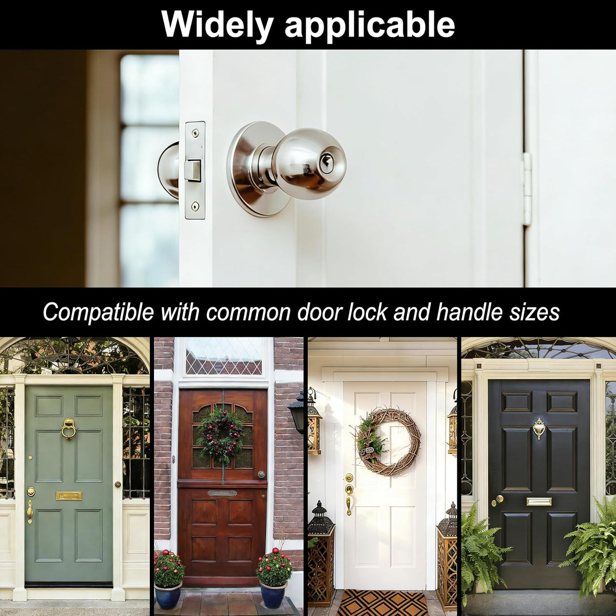 🚪 Door Lock Installation Jig Kit | Wood Door Knob & Deadbolt Hole Drilling Set