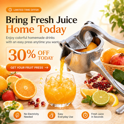 🍋Fruit Juicer—Ready to enjoy fresh juice anytime.🍊