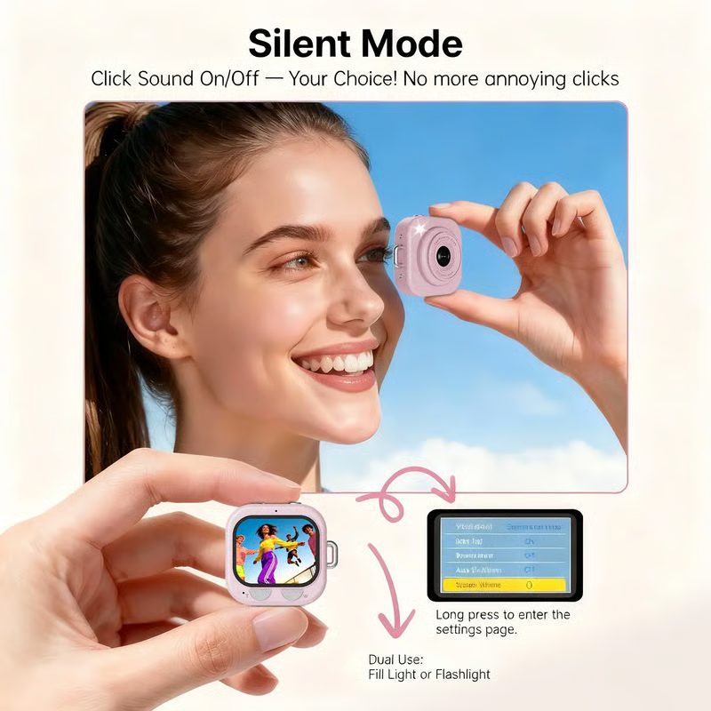 🔥Limited Time 50% Off✨Mini Keychain Digital Pocket Camera