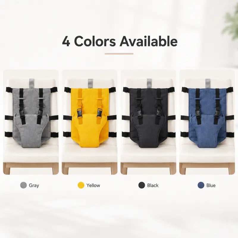 Foldable Portable Baby Chair Harness