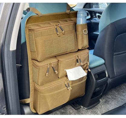 Tactical Multi-Functional Modular Car Seat Hanging Organizer Bag