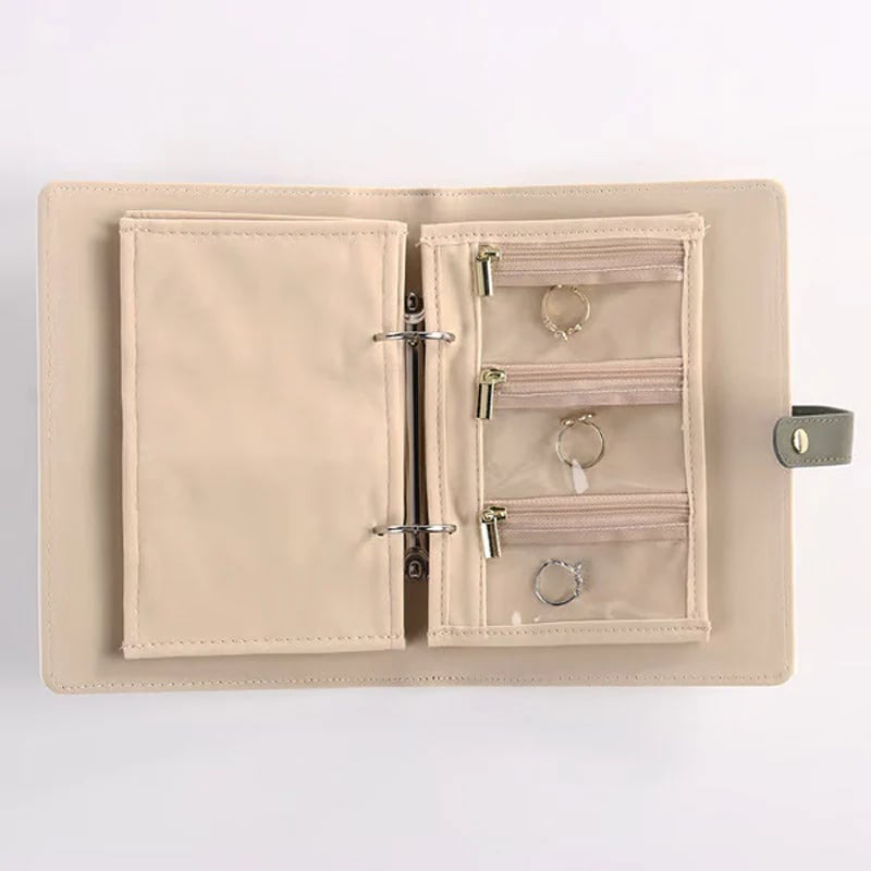 🔥Last Day Sale 50% OFF🔥Elegant Portable Checkered Jewelry Storage Bag📿📿