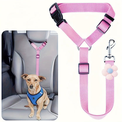 🔥BUY 1 GET 1 FREE 🎁2-in-1 Dog Car Seat Belt & Walking Leash