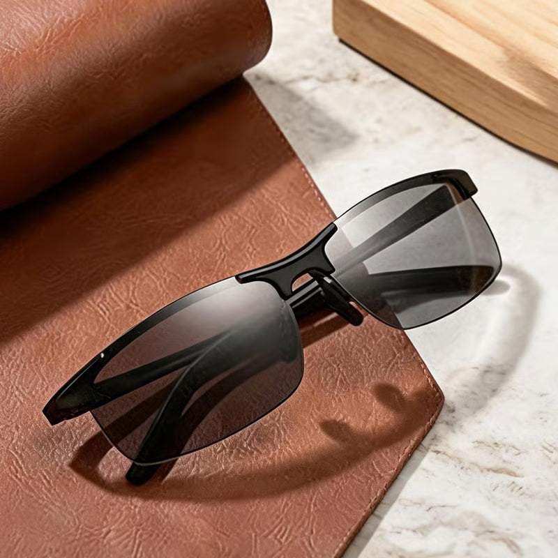 Photochromic Sunglasses with Anti-glare Polarized Lens