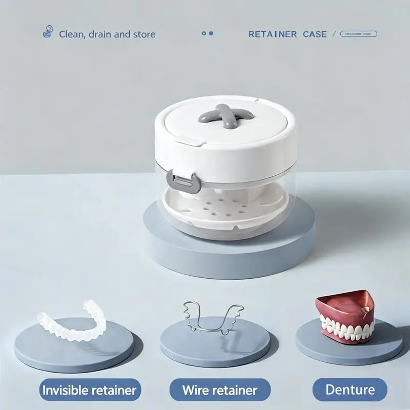 ✨Retainer Cleaner Case Box