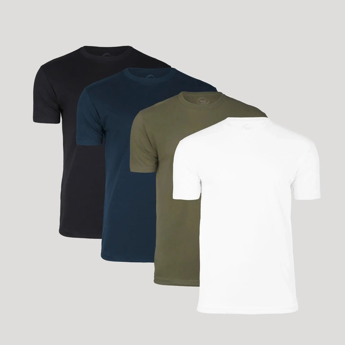 🧵 True Classic Men’s 4-Pack Short Sleeve Crew Neck T-Shirts