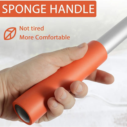🚗43'' Long Handle Car Wash Mop, 3X Fast Clean, Retractable Aluminum Alloy Pole