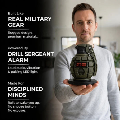 Grenade Alarm Clock